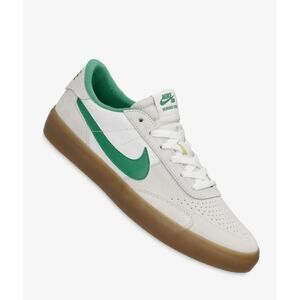 Size 11- Nike Men's SB Heritage Vulc Skate Shoes Summit White Lucky Green Gum